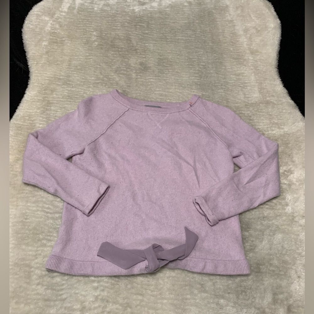 Lands End Womens Pullover 100%‎ Cashmere Purple Sweater Size Small Long Sleeve